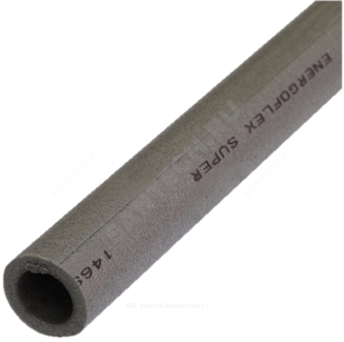 Трубка вспененный полиэтилен SUPER 45/20 L=2м Тмакс=95°C серый Energoflex EFXT045202SU купить в интернет-магазине инженерного оборудования в Санкт-Петербурге