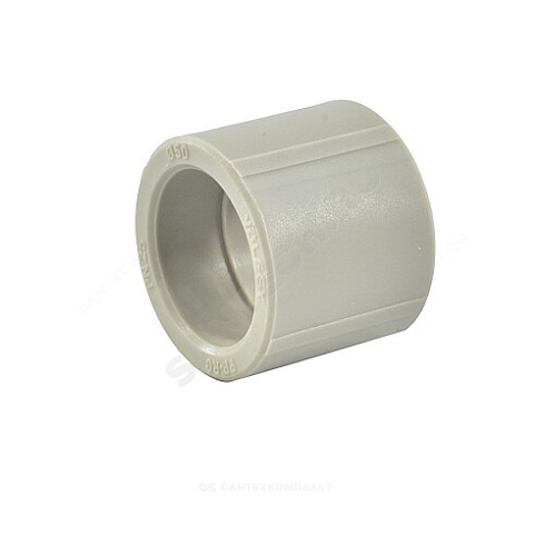 Муфта PP-R серая внутренняя пайка Дн 90 VALFEX 10113090Г купить в интернет-магазине инженерного оборудования в Санкт-Петербурге