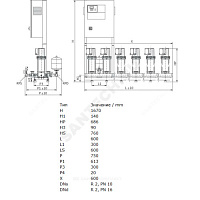 Установка повышения давления COR-2 MVIS 410/CC-EB-R Wilo 2789459 купить в интернет-магазине инженерного оборудования в Санкт-Петербурге