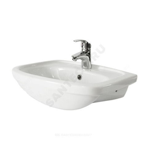 Умывальник мебельный Арго 50 Оскольская керамика 40701000505 купить в интернет-магазине инженерного оборудования в Санкт-Петербурге