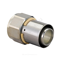Муфта МП латунь пресс Дн 40х1 1/4 Ру10 ВР MLC Uponor 1046903 (1014630) купить в интернет-магазине инженерного оборудования в Санкт-Петербурге