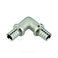 Угольник для PE-X латунь оц Дн 17х90гр RAUTHERM S Rehau 12588971002 купить в интернет-магазине инженерного оборудования в Санкт-Петербурге