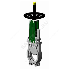 Задвижка шиберная односторонняя нерж VG6400-00EP Ду 150 Ру10 межфл со штурвалом уплотнение: ЭПДМ Tecofi VG6400-00EP0150 купить в интернет-магазине инженерного оборудования в Санкт-Петербурге