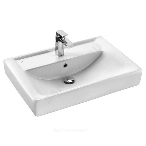 Умывальник мебельный Тигода 70 Santek 1.WH30.2.083 купить в интернет-магазине инженерного оборудования в Санкт-Петербурге