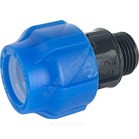 Муфта компрессионная ПЭ НР Дн 63х2 Ру16 VALFEX 121001163200 купить в интернет-магазине инженерного оборудования в Санкт-Петербурге