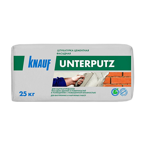 Штукатурка фасадная Knauf Unterputz, 25 кг купить в интернет-магазине инженерного оборудования в Санкт-Петербурге