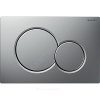 Кнопка для инсталляции Sigma 01 хром матовый Geberit 115.770.JQ.5 купить в интернет-магазине инженерного оборудования в Санкт-Петербурге