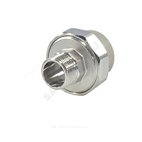 Муфта PP-R комбинированная разъемная серая НР Дн 50х1 1/2 VALFEX 10156040Г купить в интернет-магазине инженерного оборудования в Санкт-Петербурге