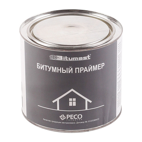 Праймер битумный Битумаст, металлическое ведро, 2 л купить в интернет-магазине инженерного оборудования в Санкт-Петербурге