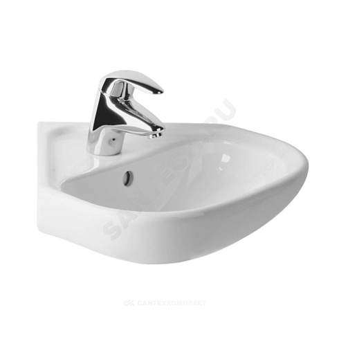 Умывальник угловой подвесной Deep by Jika (Olymp) 45 белый Jika 8.1661.2.000.104.1 купить в интернет-магазине инженерного оборудования в Санкт-Петербурге