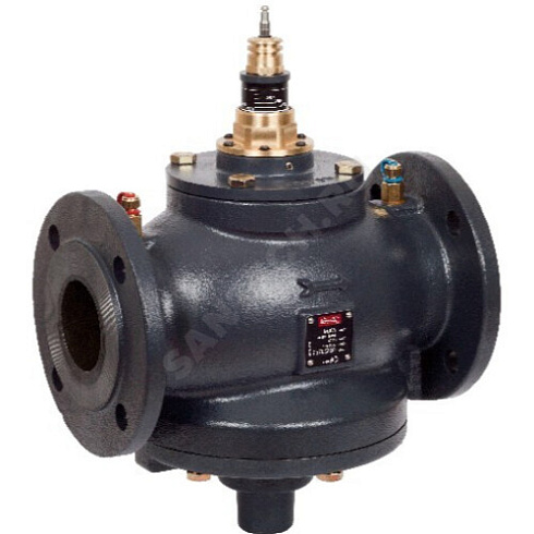Клапан балансировочный автомат чугун AQF Ду 50 Ру16 фл с изм/нип Danfoss 003Z1972 купить в интернет-магазине инженерного оборудования в Санкт-Петербурге