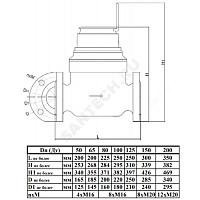 Счётчик х/в турбинный Ду 65 Ру16 40С L=200мм фл IP68 63 м3/ч Пульсар Т Тепловодохран Н00002877 купить в интернет-магазине инженерного оборудования в Санкт-Петербурге