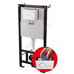 Инсталляция для подвесного унитаза без кнопки смыва Alca Plast AM101/1120-0001 купить в интернет-магазине инженерного оборудования в Санкт-Петербурге