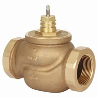 Клапан регулирующий бронза VRB2 Ду 20 Ру16 ВР Rp3/4 Kvs=6.3м3/ч без привода Danfoss 065Z0236 купить в интернет-магазине инженерного оборудования в Санкт-Петербурге