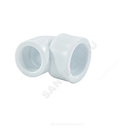 Угольник PP-R переходной белый внутренняя пайка Дн 32х20х90гр VALFEX 10116132 купить в интернет-магазине инженерного оборудования в Санкт-Петербурге