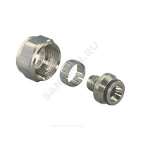 Евроконус для PE-X латунь Дн 9,9х1,1х3/4 в/к кольцо Vario Minitec Uponor 1005266 купить в интернет-магазине инженерного оборудования в Санкт-Петербурге