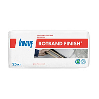 Шпаклевка гипсовая финишная Knauf Rotband Finish, 25 кг купить в интернет-магазине инженерного оборудования в Санкт-Петербурге