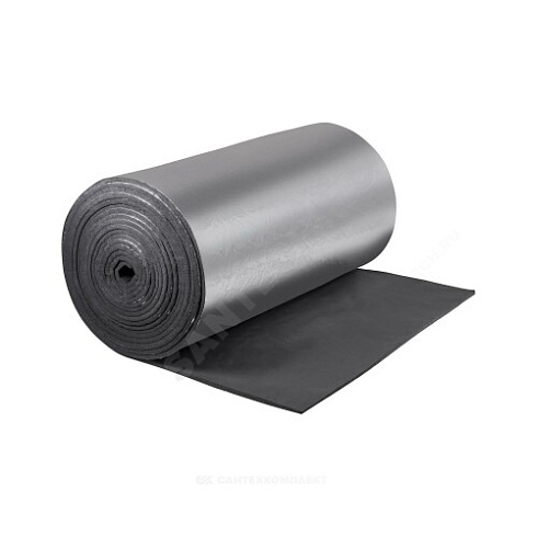 Рулон вспененный каучук ST 19/1,0-10 Тмакс=110°C черный с покрытием ALU K-flex 80619000108 купить в интернет-магазине инженерного оборудования в Санкт-Петербурге