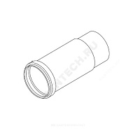 Муфта соединительная алюминий 80 мм с силиконовым уплотнением Protherm 20199431 купить в интернет-магазине инженерного оборудования в Санкт-Петербурге