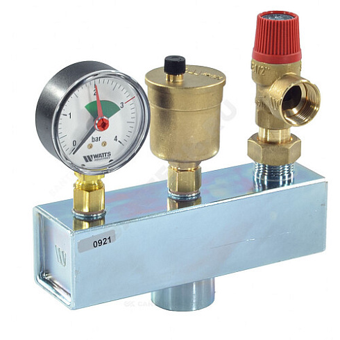 Группа безопасности котла KSG 30/E 1 3 бар до 50 кВт Watts 10005198 купить в интернет-магазине инженерного оборудования в Санкт-Петербурге