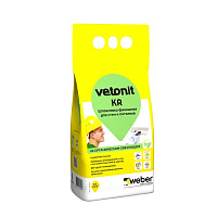 Шпаклевка финишная Vetonit KR для сухих помещений, 5 кг купить в интернет-магазине инженерного оборудования в Санкт-Петербурге