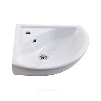 Умывальник угловой мебельный Элегия белый Rosa (Кировская керамика) купить в интернет-магазине инженерного оборудования в Санкт-Петербурге