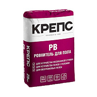 Ровнитель для пола Крепс РВ на цементной основе, 25 кг купить в интернет-магазине инженерного оборудования в Санкт-Петербурге