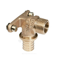 Водорозетка для PE-X бронза Дн 20х3/4 НР RAUTITAN RX+ Rehau 14563661001 купить в интернет-магазине инженерного оборудования в Санкт-Петербурге