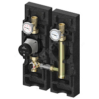 Группа насосная V-UK Ду 25 левая со смешением с насосом Grundfos UPM3 Hybrid 25-70 Meibes ME 66833.36 купить в интернет-магазине инженерного оборудования в Санкт-Петербурге