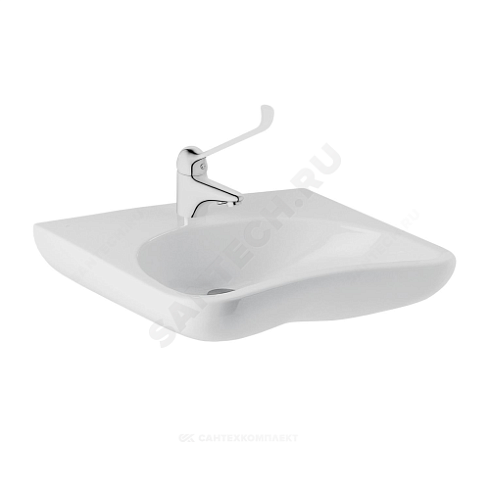 Умывальник хирургический Люкс 65 белый Rosa (Кировская керамика) купить в интернет-магазине инженерного оборудования в Санкт-Петербурге