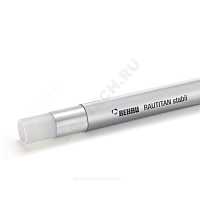 Труба PE-Xa/AI/PE серая Дн 40х6,0 Ру10 Тмакс=95C L=5м RAUTITAN stabil Rehau 11301111005 купить в интернет-магазине инженерного оборудования в Санкт-Петербурге