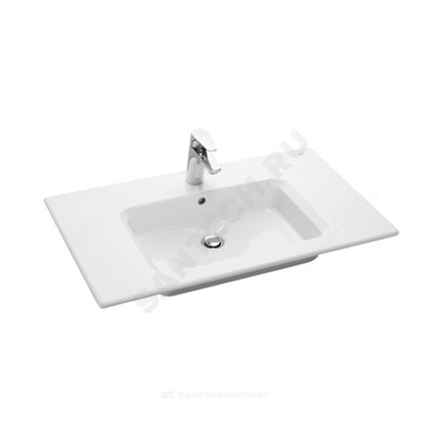 Умывальник мебельный The Gap 80 белый Roca 3279A4000 купить в интернет-магазине инженерного оборудования в Санкт-Петербурге