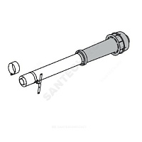 Проход вертикальный через крышу 80/125 мм для котлов Рысь Protherm 0020257016 купить в интернет-магазине инженерного оборудования в Санкт-Петербурге
