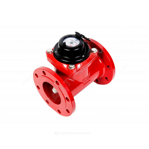 Счётчик г/в и х/в турбинный Ду 100 Ру16 120С L=250мм фл СТВУ Декаст 77-100-01 купить в интернет-магазине инженерного оборудования в Санкт-Петербурге