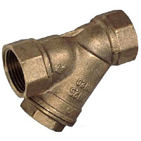 Фильтр сетчатый Y-образный бронза Ду 40 Ру20 Тмакс=120 oC G1 1/2 ВР F2143 Tecofi F2143-0040 купить в интернет-магазине инженерного оборудования в Санкт-Петербурге