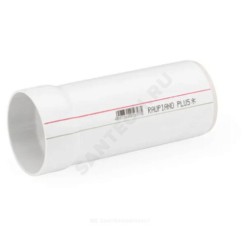 Переход PP-H на дыхательный стояк бесшумный белый RAUPIANO PLUS Дн 75х80 б/нап Rehau 11235741002 купить в интернет-магазине инженерного оборудования в Санкт-Петербурге