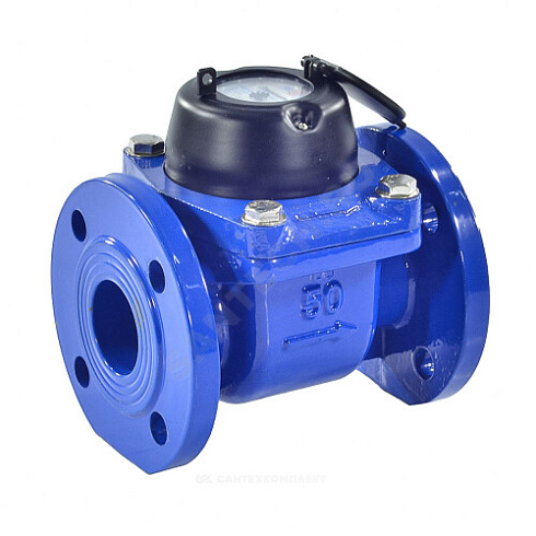 Счётчик х/в турбинный Ду 65 Ру16 40С L=200мм фл Экомера-Ф ЭКОМЕРА купить в интернет-магазине инженерного оборудования в Санкт-Петербурге