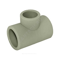 Тройник PP-R переходной серый внутренняя пайка Дн 90х75х90 VALFEX 10907590Г купить в интернет-магазине инженерного оборудования в Санкт-Петербурге