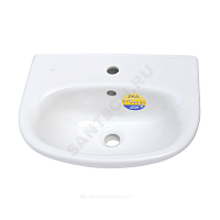 Умывальник подвесной Zeta 50 белый Jika 8.1039.0.000.104.9 купить в интернет-магазине инженерного оборудования в Санкт-Петербурге