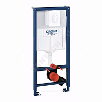 Инсталляция для подвесного унитаза Rapid SL с кнопкой смыва Skate Air белая Grohe 38722001 купить в интернет-магазине инженерного оборудования в Санкт-Петербурге