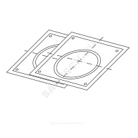 Накладка настенная 80 мм Protherm 0020199433 купить в интернет-магазине инженерного оборудования в Санкт-Петербурге