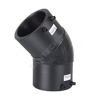 Отвод электросварной ПЭ100 SDR11 Дн 250х45гр Ру16 TEGA 1819088 type C купить в интернет-магазине инженерного оборудования в Санкт-Петербурге