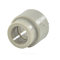 Муфта PP-R переходная серая внутренняя пайка Дн 25х20 VALFEX 10012520Г купить в интернет-магазине инженерного оборудования в Санкт-Петербурге