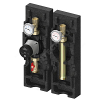 Группа насосная V-UK Ду 25 левая без смешения с насосом Grundfos UPM3 Hybrid 25-70 Meibes ME 66813.36 купить в интернет-магазине инженерного оборудования в Санкт-Петербурге