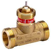 Клапан регулирующий латунь VS2 Ду 20 Ру16 НР G1 Kvs=2.5м3/ч Danfoss 065F2120 купить в интернет-магазине инженерного оборудования в Санкт-Петербурге