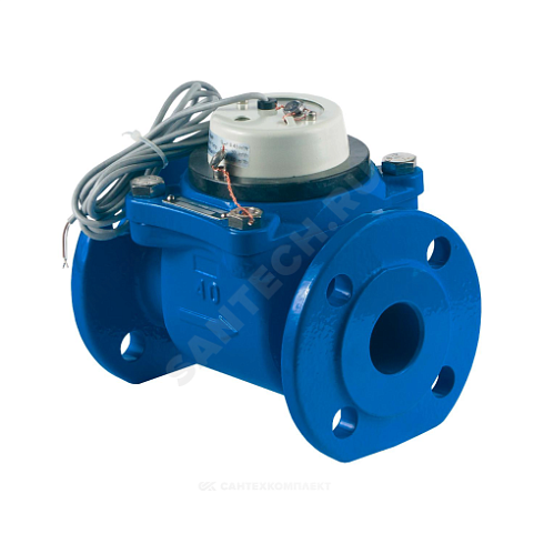 Счётчик х/в турбинный Ду 40 Ру16 50С L=200мм фл импульсный ВСХНд Тепловодомер купить в интернет-магазине инженерного оборудования в Санкт-Петербурге