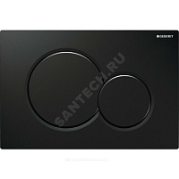 Кнопка для инсталляции Sigma 01 черная Geberit 115.770.DW.5 купить в интернет-магазине инженерного оборудования в Санкт-Петербурге
