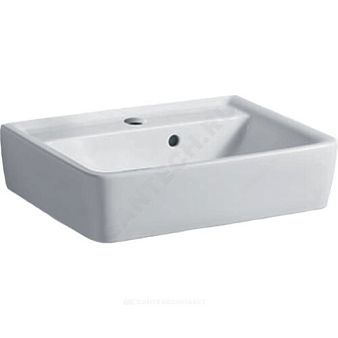 Умывальник мебельный Renova Plan 50 белый Geberit 272150000 купить в интернет-магазине инженерного оборудования в Санкт-Петербурге