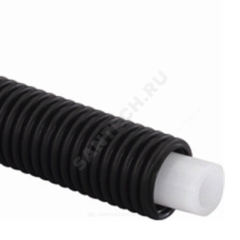 Труба в кожухе PE-Xa черная Дн 16х2,2 Ру10 Тмакс=80C бухта 50м Aqua Pipe Uponor 1008993 купить в интернет-магазине инженерного оборудования в Санкт-Петербурге
