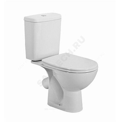 Унитаз-компакт FREJA белый нижний подвод косой выпуск 2/реж полипропилен Geberit L79201000 купить в интернет-магазине инженерного оборудования в Санкт-Петербурге